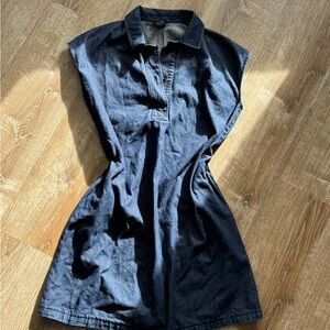 COS Navy Blue Polo Dress